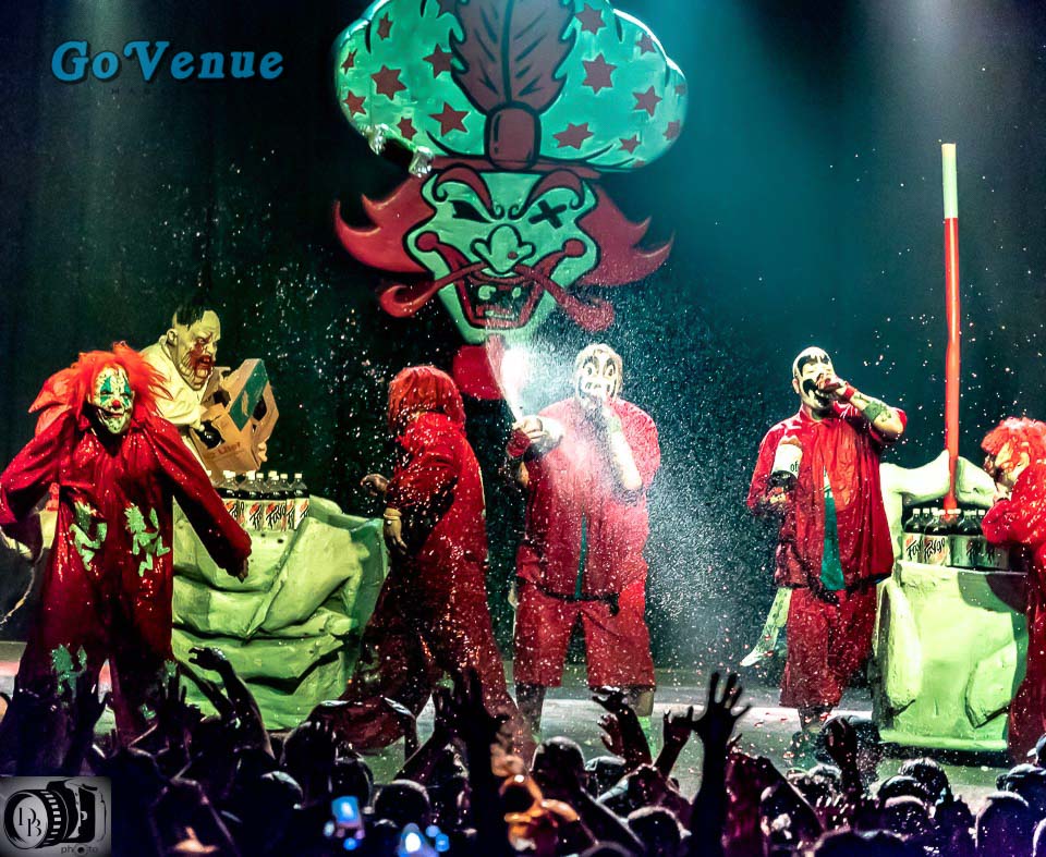 Crowd at a Insane Clown Posse show